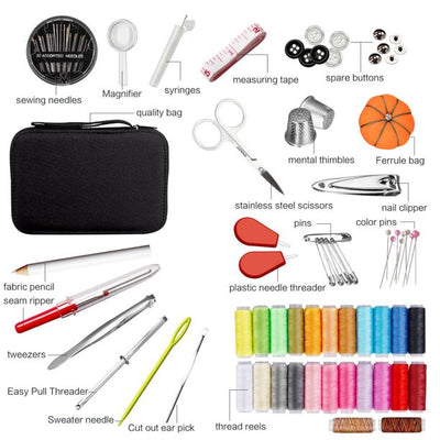 Basic sewing kit, multicolored