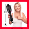 4.25" Ceramic Hair Dryer, Color: Black