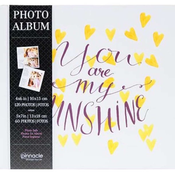 My Sunshine Photo Album - Holds 120 4" x 6" Photos