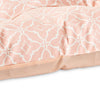 27x36 padded plush bed - Colour: Orange