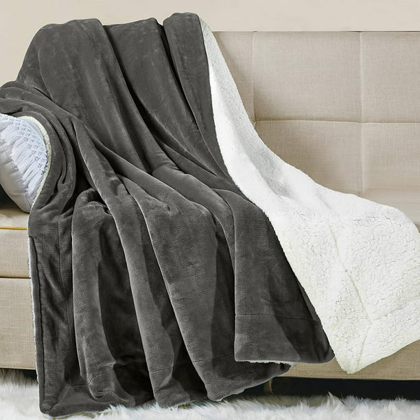 Soft plush blanket, color: Gray