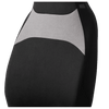 1 x Car Seat Cover Color: Black/ Gray, Universal Fit