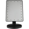 22-LED Lighted Vanity Mirror (Black)