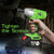 1/2'' Lithium Ion Cordless Electric Impact Wrench