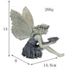 Sunflower fairy garden statue for outdoor decoration