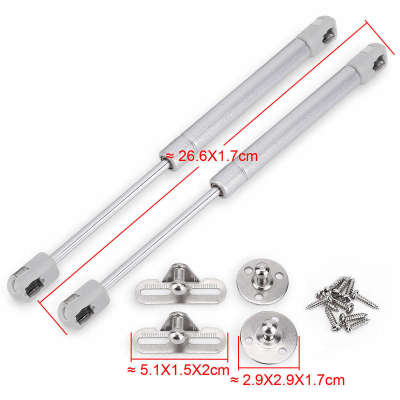 2 Pack Kitchen Cabinet Spring Strut Door Hinges