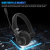 Bluetooth headset with microphone, wireless Color: Black