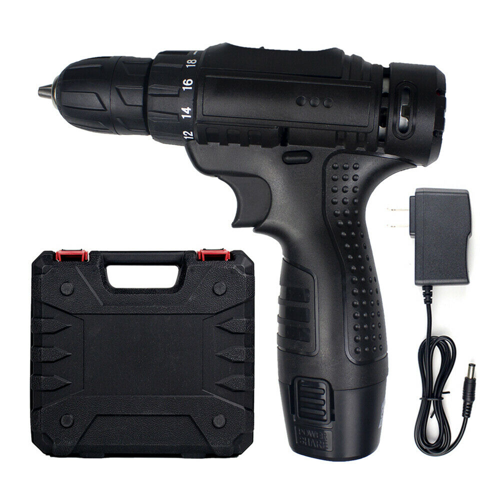 12V/16.8V Combo Cordless Electric Drill with Battery and Charger