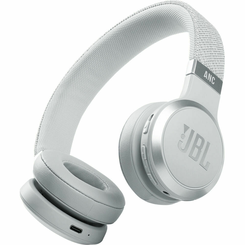 Wireless Bluetooth Noise Canceling Headphones, Color: White