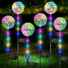 Solar Garden Dandelion Flower Lights