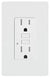 15 Amp GFCI Outlet Receptacle, Color: White