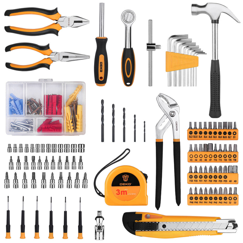 196pcs Mechanics Tool Set Assorted Set