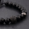 Stainless steel bracelets,  Style (Black ball)