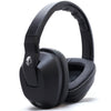 Sound headphones with amplifier microphone (Color: Black)