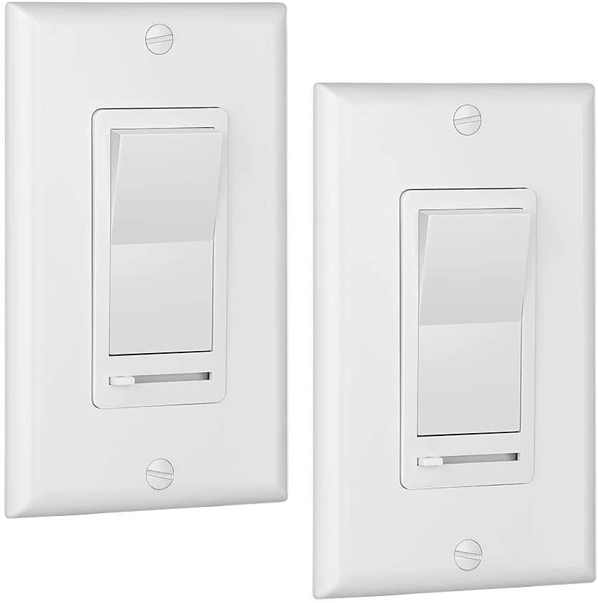 2 Pack 3 Way LED Wall Dimmer Switch