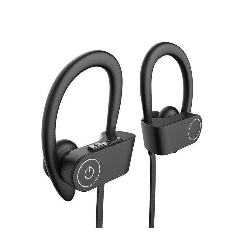 Waterproof Bluetooth 5.0 Headphones, Color: Black