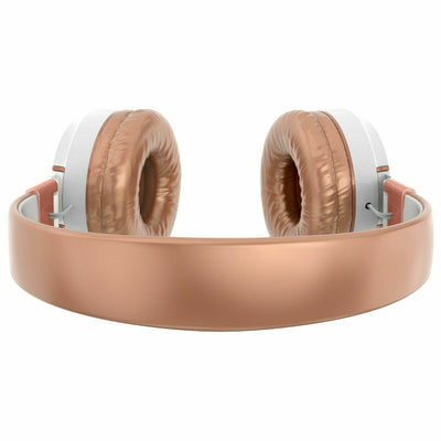 Over-ear headphones with cable and microphone, Color (Rose gold)