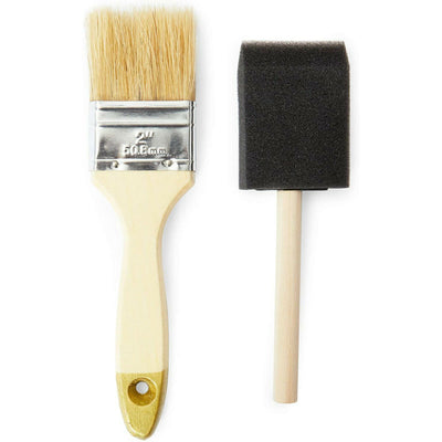 13-piece paint roller set with brush