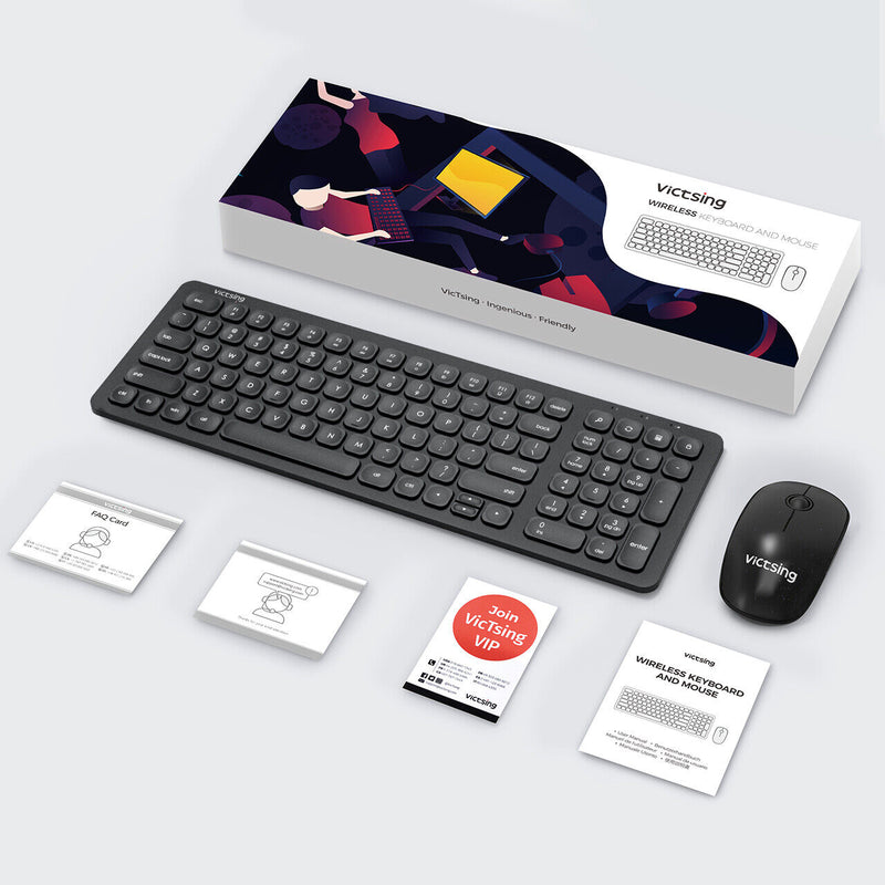 2.4G Wireless Keyboard and Mouse Combo