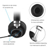 Bluetooth headset with microphone, wireless Color: Black