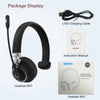 Bluetooth headset with microphone, wireless Color: Black