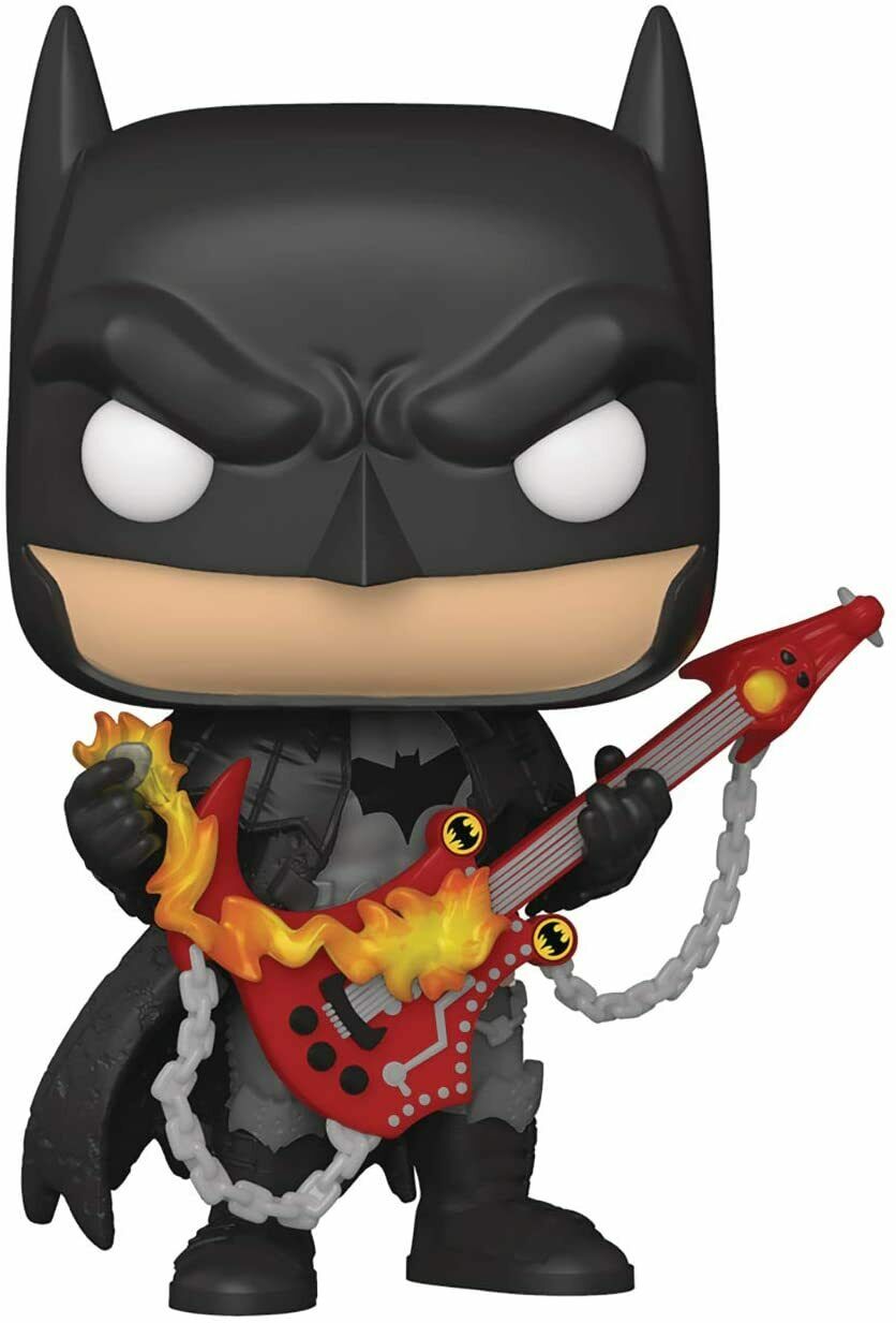 DC Heroes: Death Metal Batman Vinyl Figure with Guitar