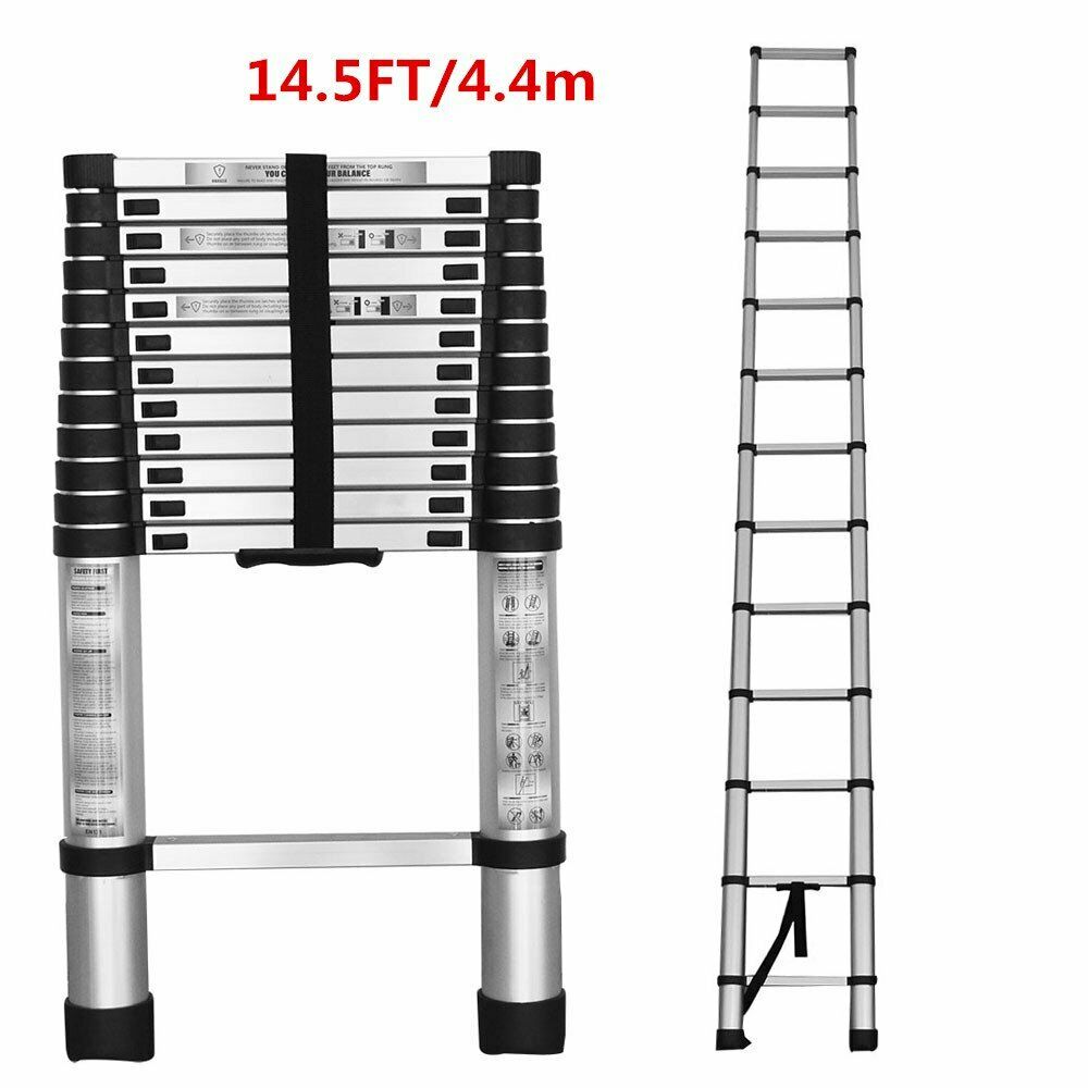 16.5ft telescoping extension ladder