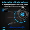 Wired stereo headphones with microphone, Colour: Black