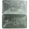 USA American Buffalo .999 Fine Titanium Bullion Bar